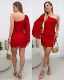 Vestido Graziela Vermelho 119668