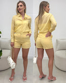 Conjunto Kiara Amarelo 124013