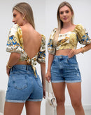 Cropped Talia Amarelo 120671