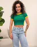 Cropped Keila Brasil Verde 126674